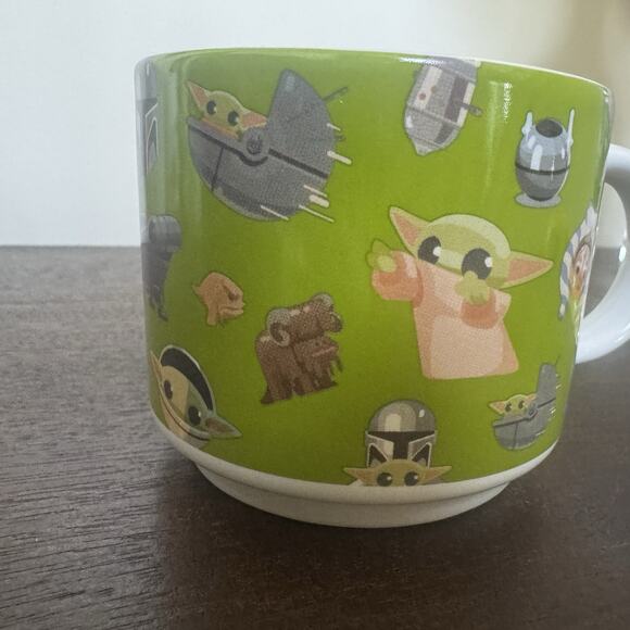 Star Wars Mandalorian Grogu Coffee Mug Tea Cup Baby Yoda R2D2 Lucas Film Sci Fi - Picture 3 of 16